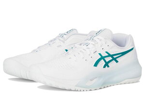 �A�V�b�N�X ���f�B�[�X �V���[�Y �X�j�[�J�[ ASICS Gel-Resolution X White/Pitch Gre �z���C�g