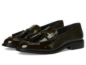 �t�����R�T���g ���f�B�[�X �V���[�Y �X���b�|���E���[�t�@�[ Franco Sarto Carolyn Low Slip-ons Dark Green �O���[��