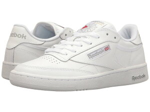���[�{�b�N �����Y �V���[�Y �X�j�[�J�[ ���B���e�[�W Reebok Lifestyle Club C 85 Vintage Int/White/Sheer �z���C�g