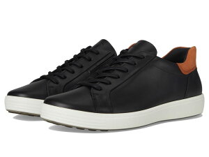 �G�R�[ �����Y �V���[�Y �X�j�[�J�[ ECCO Soft 7 Easy Slip Sneakers Black/Cognac �u���b�N