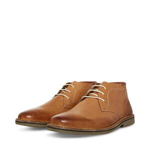 �X�e�B�[�u �}�f�� �����Y �V���[�Y �u�[�c�E���C���u�[�c Steve Madden Hestonn - Extended Sizes Tan Leather �^��