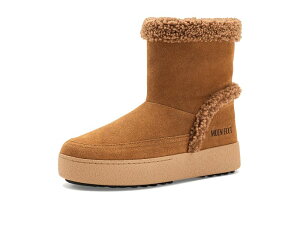 ���[���u�[�c ���f�B�[�X �V���[�Y �u�[�c�E���C���u�[�c MOON BOOT Ltrack Tina Cognac