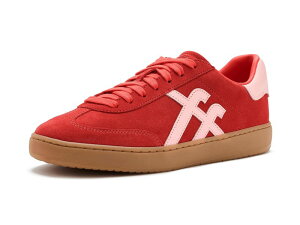 �t�B�b�g�t���b�v ���f�B�[�X �V���[�Y �X�j�[�J�[ �X�G�[�h FitFlop The Dash T-toe Suede Sneakers Cherry Tomato/W