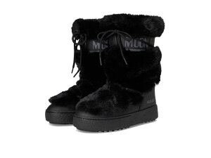 ���[���u�[�c ���f�B�[�X �V���[�Y �u�[�c�E���C���u�[�c MOON BOOT Ltrack Faux Fur High Wp Black �u���b�N