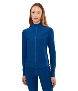 �r�����h���K ���f�B�[�X �A�E�^�[ �R�[�g �W���P�b�g Beyond Yoga Spacedye Trails Active Jacket Marine Blue Hea �u���[