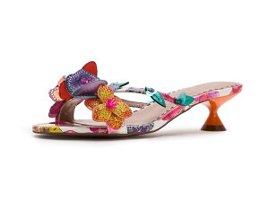 �u���[�o�C�x�g�V�[�W�����\�� ���f�B�[�X �V���[�Y �q�[�� Blue by Betsey Johnson Beatriz White Multi �z���C�g