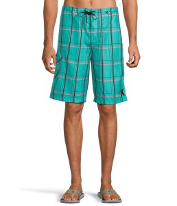�n�[���[ �����Y ���� �n�[�t�p���c�E�V���[�c Hurley Puerto Rico 22 Boardshort Bright Aqua 1 �A�N�A