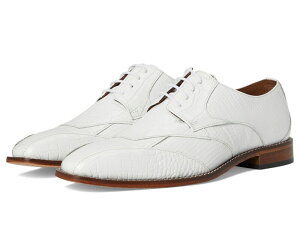 �X�e�C�V�[�A�_���X �����Y �V���[�Y �I�b�N�X�t�H�[�h ���[�X Stacy Adams Tristano Bike Toe Lace-Up White �z���C�g