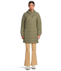 �}�[���b�g ���f�B�[�X �A�E�^�[ �R�[�g �W���P�b�g Marmot Echo Featherless Long Jacket Olive Grove �I���[�u