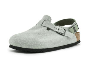 �r���P���V���g�b�N ���f�B�[�X �V���[�Y �T���_�� �X�G�[�h Birkenstock Tokio - Suede Pure Sage �Z�[�W