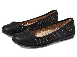 ���C�t�X�g���C�h ���f�B�[�X �V���[�Y �T���_�� LifeStride Nile Slip-On Flats Black �u���b�N