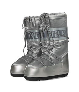 ���[���u�[�c ���f�B�[�X �V���[�Y �u�[�c�E���C���u�[�c MOON BOOT Icon Glance Silver �V���o�[