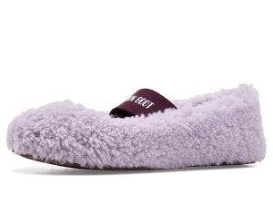 ���[���u�[�c ���f�B�[�X �V���[�Y �T���_�� MOON BOOT Shearling Ballerina Lilac ���C���b�N