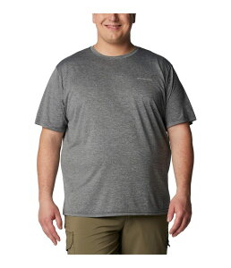 �R�����r�A �����Y �g�b�v�X �V���c �g�[�� Columbia Big & Tall Hike Crew Black Heather �u���b�N