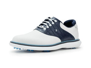�t�b�g�W���C �����Y �V���[�Y �X�j�[�J�[ FootJoy Traditions White/Peacoat/M �z���C�g