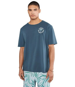 �n�[���[ �����Y �g�b�v�X �V���c Hurley Palm Short Sleeve Monsoon