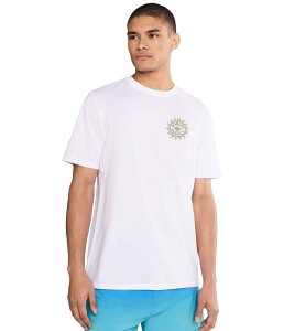 �n�[���[ �����Y �g�b�v�X �V���c Hurley All Seeing Short Sleeve White �z���C�g