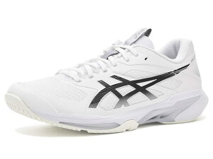 �A�V�b�N�X �����Y �V���[�Y �X�j�[�J�[ ASICSolution Speed FF 4 White/Black �z���C�g