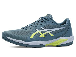 �A�V�b�N�X �����Y �V���[�Y �X�j�[�J�[ ASICSolution Swift FF 2 Grey Blue/Pista �O���[