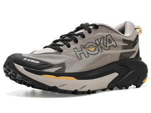 �z�J�I�l�I�l �����Y �V���[�Y �X�j�[�J�[ Hoka Mafate 5 Cement/Black �u���b�N