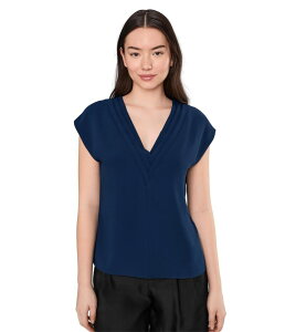 �g���[�i�^�[�N ���f�B�[�X �g�b�v�X �V���c Trina Turk Zula Top Ink