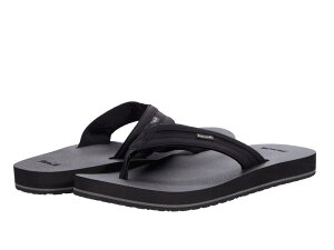 �T�k�[�N �����Y �V���[�Y �T���_�� Sanuk Ziggy Softop Black �u���b�N