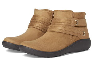 ���C�t�X�g���C�h ���f�B�[�X �V���[�Y �u�[�c�E���C���u�[�c LifeStride Brave Zip Short Boots Honey