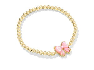 �P���h���X�R�b�g ���f�B�[�X �A�N�Z�T���[ �u���X���b�g�E�o���O���E�A���N���b�g Kendra Scott Haley Bow Stretch Bracelet Gold Blush Moth �u���b�V��