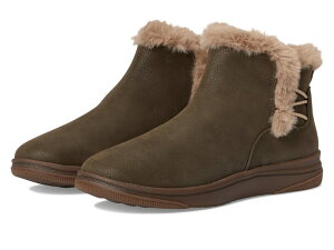 �N���[�N�X ���f�B�[�X �V���[�Y �u�[�c�E���C���u�[�c Clarks Breeze Fur Dark Olive Comb �I���[�u