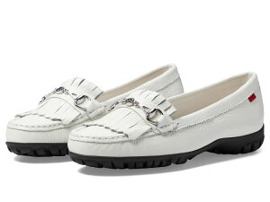 �}�[�N�W���Z�t�j���[���[�N ���f�B�[�X �V���[�Y �X���b�|���E���[�t�@�[ Marc Joseph New York Lexington Golf White Grainy/Bl �z���C�g