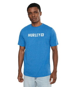�n�[���[ �����Y �g�b�v�X �V���c Hurley The Box Short Sleeve Seashore Heathe
