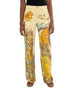 �t���[�s�[�v�� ���f�B�[�X �{�g���X �J�W���A���p���c �v�����g Free People Tinsley Printed Beach Scene