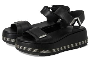 �\���� ���f�B�[�X �V���[�Y �q�[�� �v���b�g�t�H�[�� SOREL Sunpeak Platform Y-strap Black/Black �u���b�N