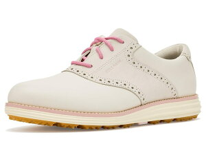 �R�[���n�[�� ���f�B�[�X �V���[�Y �X�j�[�J�[ Cole Haan OriginalGrand Saddle Golf Ivory/Pale Lila �A�C�{���[