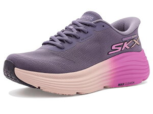 �X�P�b�`���[�Y ���f�B�[�X �V���[�Y �X�j�[�J�[ SKECHERS Max Cushioning Endeavour Hallandale Hands Free Slip-Ins Purple �p�[�v��