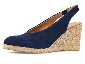 �A���h���A�[�X ���f�B�[�X �V���[�Y �q�[�� Andre Assous Pamala Navy Suede �l�C�r�[