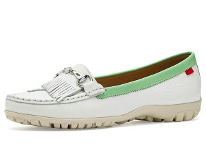 �}�[�N�W���Z�t�j���[���[�N ���f�B�[�X �V���[�Y �X�j�[�J�[ Marc Joseph New York Lexington 2 Golf White Grainy Li �z���C�g