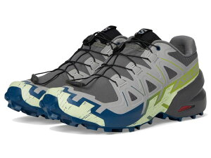 �T������ �����Y �V���[�Y �X�j�[�J�[ Salomon Speedcross 6 Castlerock/Lime ���C��