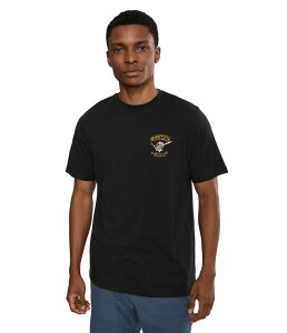 �n�[���[ �����Y �g�b�v�X �V���c Hurley Skeletor Short Sleeve Black �u���b�N