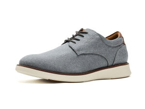 �t���[�V���C�� �����Y �V���[�Y �I�b�N�X�t�H�[�h Florsheim Launch Canvas Plain Toe Oxford Gray �O���[
