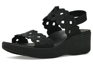 �X�P�b�`���[�Y ���f�B�[�X �V���[�Y �q�[�� SKECHERS Parallelite - Sassy Dayz 2.0 Black/Black �u���b�N