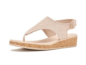 ���C�t�X�g���C�h ���f�B�[�X �V���[�Y �T���_�� LifeStride Beachybrighthong Sandals Beige Rhineston �x�[�W��