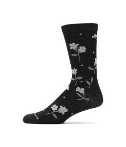 �X�}�[�g�E�[�� ���f�B�[�X �A���_�[�E�F�A �C�� Smartwool Everyday Garden Gala Crew Socks Charcoal �`���R�[��