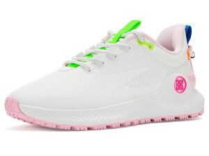 �W�[�t�H�A ���f�B�[�X �V���[�Y �X�j�[�J�[ GFORE Mg4+ O2 Perforated Golf Shoesnow/Multi �}���`�J���[