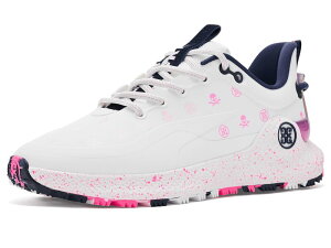 �W�[�t�H�A ���f�B�[�X �V���[�Y �X�j�[�J�[ T�V���c GFORE Mg4+ O2 Gradient Skull & Tees Golf Shoesnow/Multi �}���`�J���[