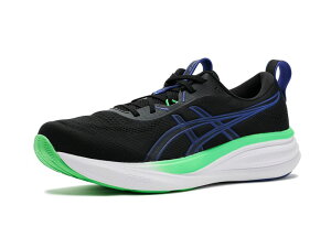 �A�V�b�N�X �����Y �V���[�Y �X�j�[�J�[ ASICS Gel-Pulse 17 Black/Cobalt Bu �u���b�N
