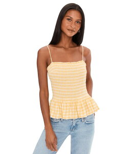 �t���[�s�[�v�� ���f�B�[�X �g�b�v�X �V���c Free People Sundance Tank Dandelion Combo