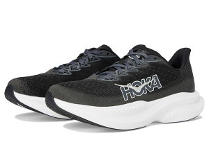 �z�J�I�l�I�l �����Y �V���[�Y �X�j�[�J�[ Hoka Mach 6 Black/White �z���C�g