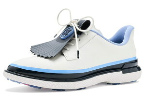 �W�[�t�H�A ���f�B�[�X �V���[�Y �X�j�[�J�[ GFORE Gallivan2r Tuxedo Stripe Kiltie Golf Shoesnow/Twilight 1 �X�g���C�v