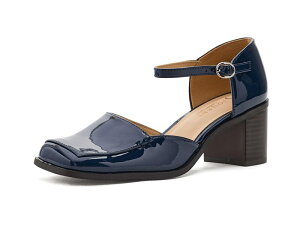 �W�����l �R���N�V���� ���f�B�[�X �V���[�Y �q�[�� Journee Collection Evangeline Patent/Navy �l�C�r�[